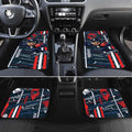 Carlton Football Club Car Mats Mascot Cartoon Football Illustration Style