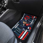 Carlton Football Club Car Mats Mascot Cartoon Football Illustration Style