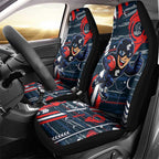 Carlton Football Club Car Seat Cover Mascot Cartoon Football Illustration Style