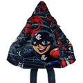 Carlton Football Club Cloak Mascot Cartoon Football Illustration Style