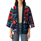 Carlton Football Club Kimono Mascot Cartoon Football Illustration Style