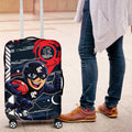 Carlton Football Club Luggage Cover Mascot Cartoon Football Illustration Style