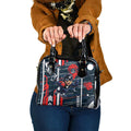 Carlton Football Club Shoulder Handbag Mascot Cartoon Football Illustration Style
