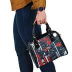 Carlton Football Club Shoulder Handbag Mascot Cartoon Football Illustration Style