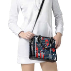 Carlton Football Club Shoulder Handbag Mascot Cartoon Football Illustration Style