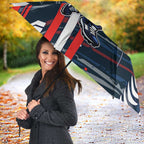Carlton Football Club Umbrella Mascot Cartoon Football Illustration Style