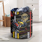 Collingwood Football Club Laundry Basket Mascot Cartoon Football Illustration Style