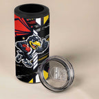 Collingwood Football Club 4 in 1 Can Cooler Tumbler Mascot Cartoon Football Illustration Style