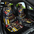 Collingwood Football Club Car Seat Cover Mascot Cartoon Football Illustration Style