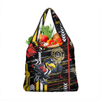 Collingwood Football Club Grocery Bag Mascot Cartoon Football Illustration Style