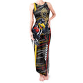 Collingwood Football Club Tank Maxi Dress Mascot Cartoon Football Illustration Style