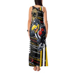 Collingwood Football Club Tank Maxi Dress Mascot Cartoon Football Illustration Style