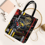 Collingwood Football Club Tote Bag Mascot Cartoon Football Illustration Style
