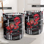 Essendon Football Club Laundry Basket Mascot Cartoon Football Illustration Style