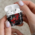 Essendon Football Club AirPods Case Mascot Cartoon Football Illustration Style