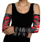 Essendon Football Club Arm Sleeves Mascot Cartoon Football Illustration Style
