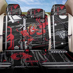 Essendon Football Club Back Car Seat Cover Mascot Cartoon Football Illustration Style