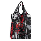 Essendon Football Club Grocery Bag Mascot Cartoon Football Illustration Style