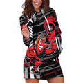Essendon Football Club Hoodie Dress Mascot Cartoon Football Illustration Style