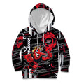 Essendon Football Club Kid Hoodie Mascot Cartoon Football Illustration Style