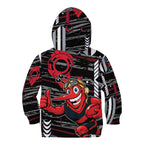 Essendon Football Club Kid Hoodie Mascot Cartoon Football Illustration Style