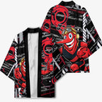Essendon Football Club Kimono Mascot Cartoon Football Illustration Style