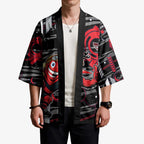 Essendon Football Club Kimono Mascot Cartoon Football Illustration Style