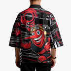 Essendon Football Club Kimono Mascot Cartoon Football Illustration Style