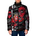 Essendon Football Club Padded Jacket Mascot Cartoon Football Illustration Style
