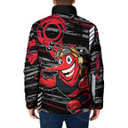 Essendon Football Club Padded Jacket Mascot Cartoon Football Illustration Style