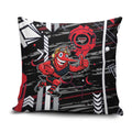 Essendon Football Club Pillow Cover Mascot Cartoon Football Illustration Style