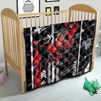 Essendon Football Club Quilt Mascot Cartoon Football Illustration Style
