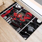 Essendon Football Club Rubber Doormat Mascot Cartoon Football Illustration Style