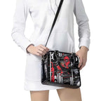 Essendon Football Club Shoulder Handbag Mascot Cartoon Football Illustration Style