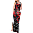 Essendon Football Club Tank Maxi Dress Mascot Cartoon Football Illustration Style