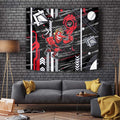 Essendon Football Club Tapestry Mascot Cartoon Football Illustration Style