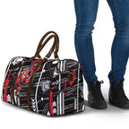 Essendon Football Club Travel Bag Mascot Cartoon Football Illustration Style