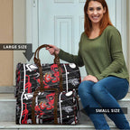 Essendon Football Club Travel Bag Mascot Cartoon Football Illustration Style