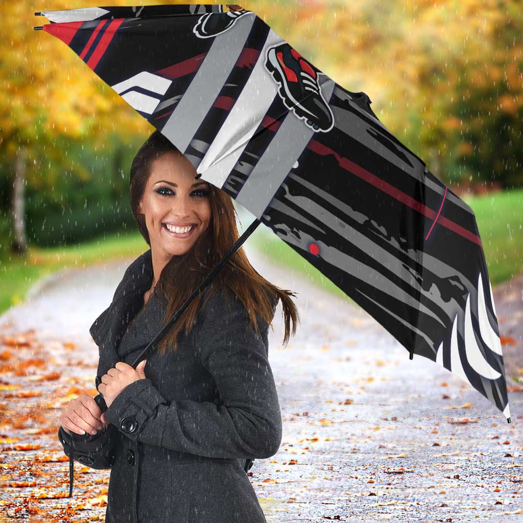 Essendon Football Club Umbrella Mascot Cartoon Football Illustration Style
