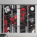 Essendon Football Club Window Curtain Mascot Cartoon Football Illustration Style