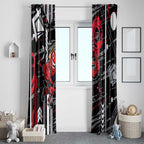 Essendon Football Club Window Curtain Mascot Cartoon Football Illustration Style