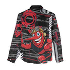 Essendon Football Club Women Casual Shirt Mascot Cartoon Football Illustration Style