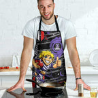 Fremantle Dockers Apron Mascot Cartoon Football Illustration Style