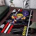 Fremantle Dockers Area Rug Mascot Cartoon Football Illustration Style