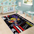Fremantle Dockers Area Rug Mascot Cartoon Football Illustration Style