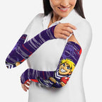 Fremantle Dockers Arm Sleeves Mascot Cartoon Football Illustration Style