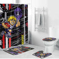 Fremantle Dockers Bathroom Set Mascot Cartoon Football Illustration Style