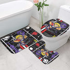 Fremantle Dockers Bathroom Set Mascot Cartoon Football Illustration Style