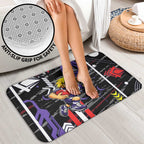 Fremantle Dockers Bathroom Set Mascot Cartoon Football Illustration Style