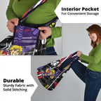 Fremantle Dockers Grocery Bag Mascot Cartoon Football Illustration Style